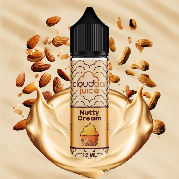 CloudBar Juice Nutty Cream 12ml/60ml - Χονδρική